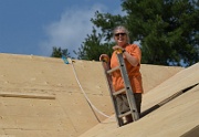 Roof up, septic in (July 20, 24, 25, 2014)